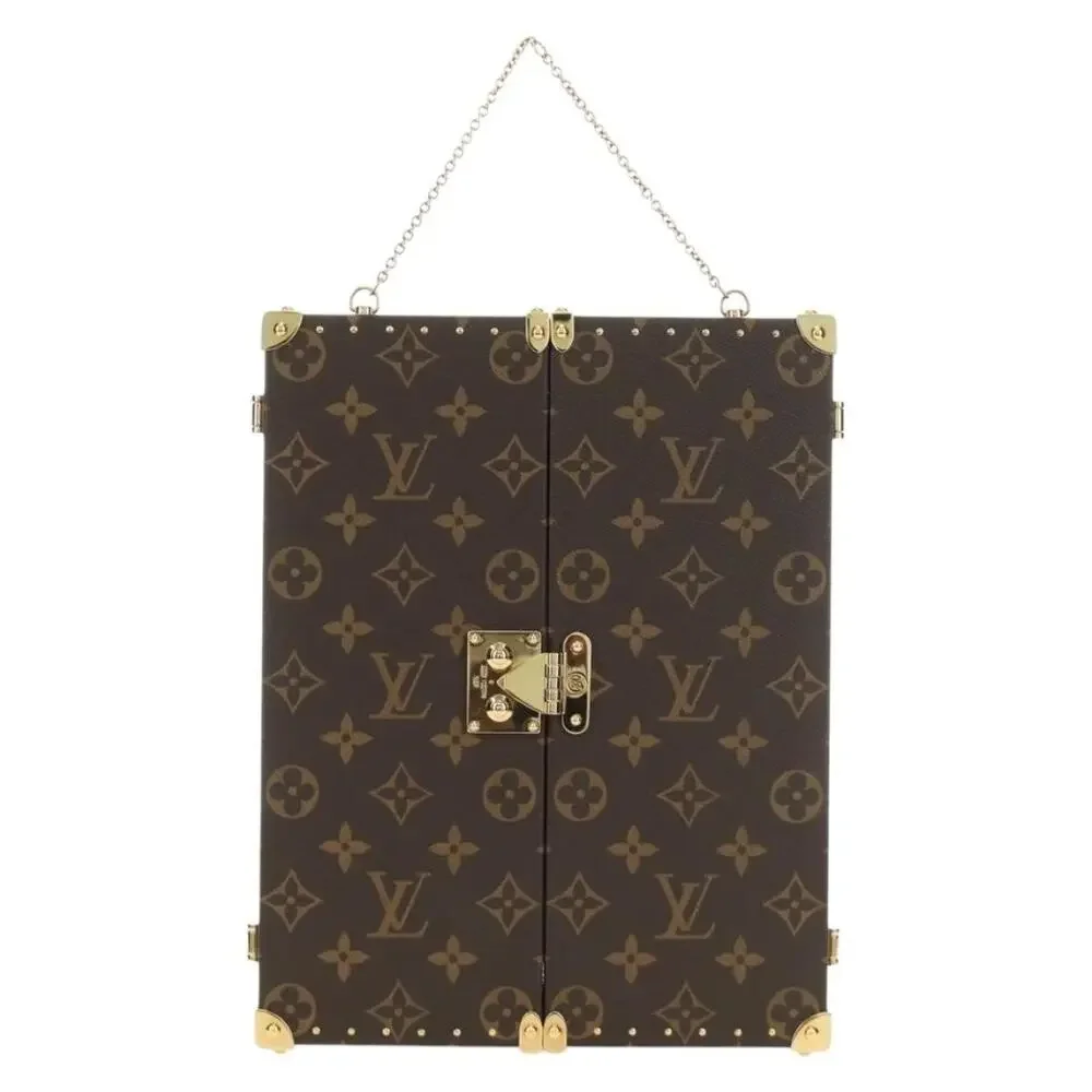 Louis Vuitton Monogram Home Mirror Trunk Hand Brown